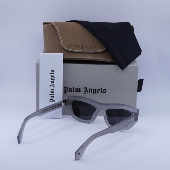 Palm Angels PERI10E CLAIRE 0907 Cat Eye Sunglasses - Grey/Dark Grey - Picture 9 of 9
